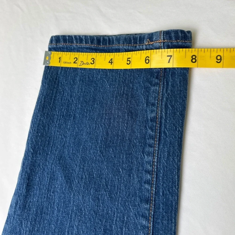 Tommy Jeans Mens Straight Leg Stretch Denim Jeans Size 38x30 Blue Classic Casual
